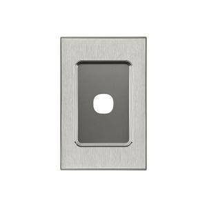 Plate grid&surr 1g 30ser saturn hor/silv CLI4031VHHS