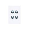 Switch 4g pb led 20a/16ax p/w sat CLI4064PBLPW
