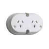 Surface socket dbl 10a 250v CLI414WE
