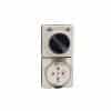 Outlet switched ip66 5pin 32a 500v le gr CLI56C532LEGY