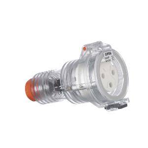 Socket extension ip66 3 pin 20a 250v org CLI56CSC320EO