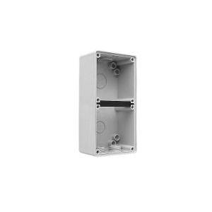Mounting box 2 gang res-white CLI56E2RW