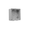 Mounting box 1 gang shallow grey CLI56ES1GY
