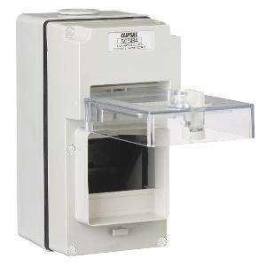 Load centre w/door 4mod f/din grey CLI56SB4GY