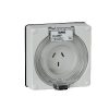 Outlet socket ip66 3pin 10a 250v l/e r/w CLI56SO310LERW