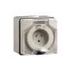 Outlet ip66 3pin rnd earth 10a 250v r/or CLI56SO310LRO