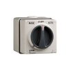Isolator ip66 1g 4p 20a 1way c/ovr grey CLI56SW420COGY