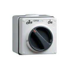 Isolator ip66 1g 4p 32a 1way 440v grey CLI56SW432GY