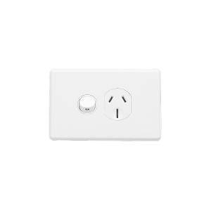 Gpo socket swt sing 15a classic black CLIC2015/15BK