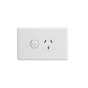 Gpo socket swt single classic black CLIC2015BK