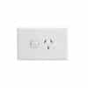 Gpo single dbl pole 10a 250v white CLIC2015DWE