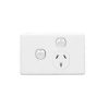 Gpo single with extra switch white CLIC2015XWE