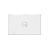Switch 1gang horizontal 10a white CLIC2031HAWE