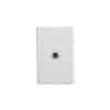 Outlet socket 1g tv coaxial 75 ohm white CLIC2031VTV75WE