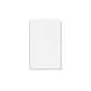 Plate grid blank & surround white CLIC2031VXWE