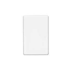 Plate grid blank & surround white CLIC2031VXWE