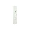 Plate grid & cover arch 3g white CLIC2033WE