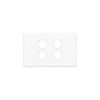 Plate grid & cover 4g black CLIC2034VHBK