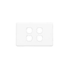 Plate grid & cover 4g black CLIC2034VHBK