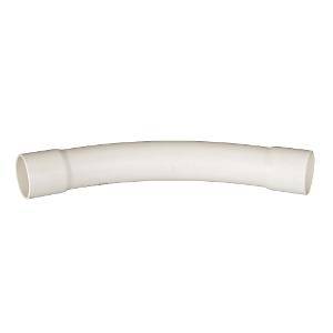 Comms sweep bend 45deg 50mm white CLIC247LH50WE