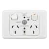 Gpo skt swt twin 10a rcd 10ma white medi CLIML2025RCD10WE