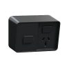 Socket sw single with timer 10a 250v bk CLIO3015TBK
