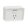 Socket sw horiz single 10a 250v xw CLIO3015XW