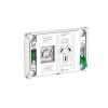 Grid socket horiz single 10a 250v CLIP3015G