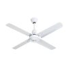 Ceiling swp fan 4 alu bld 1200mm rc CLIP4HS1200ALRWE