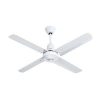 Ceiling swp fan 4 alu bld 1400mm CLIP4HS1400ALWE