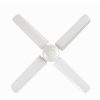 Ceiling fan j hook 4 al blade 1200mm wht CLIP4JH1200ALWE