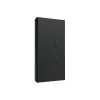 Switch 2 butt led c-bus saturn zen black CLIR5042NLZB