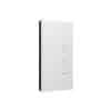 Switch 3 butt led c-bus saturn zen white CLIR5043NLZW