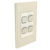 Skin switch vertical/horiontal 4 gang ro CLIS3044CCE