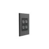 Skin switch vertical/horiontal 4 gang ro CLIS3044CSH