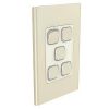 Skin switch vertical/horiontal 5 gang ro CLIS3045CCE