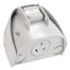 Gpo sw sgl horse shoe w/p ip53 10a dp gy CLIWSC227DGY
