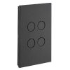 Grid & plate assy 4gang saturn zen CLIZ4064VHZB
