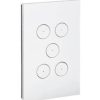 Grid & plate assy 5gang saturn zen CLIZ4065VHZW
