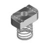 Nut channel with long spring m12 hdg BURB1010H