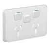 Skin socket swhoritwin 1exblank 10a250v CLI3025XCXW