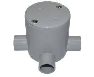 Junction box deep pvc 25mm 3 way 10 box CABDJB3-25