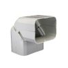 Bend 90 deg up duct elbow 110mm A-AEE110