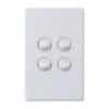 Excel e-ded 16a 4g switch white LEGED770/4WE