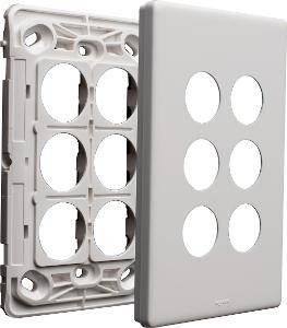 Excel e-ded 770/6 grid&cover-only white LEGED770/6GPLWE