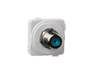 Excel e-mec 75 ohm 2.4ghz f-f foxtel wht LEGEMFFFOXWE