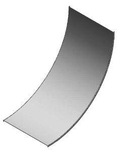 Cover internal riser 300x450 radius hdg EZYCIR3004H