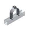 Clamp pipe-strut 14mmdia 32x2.0mmxm6 hdg EZYE5-14H