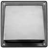 External louvre hood vent ss304 100mm FANEHVSS100