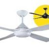 Quinton ceilingfan 48in white with 4 eas FANQTN48WH